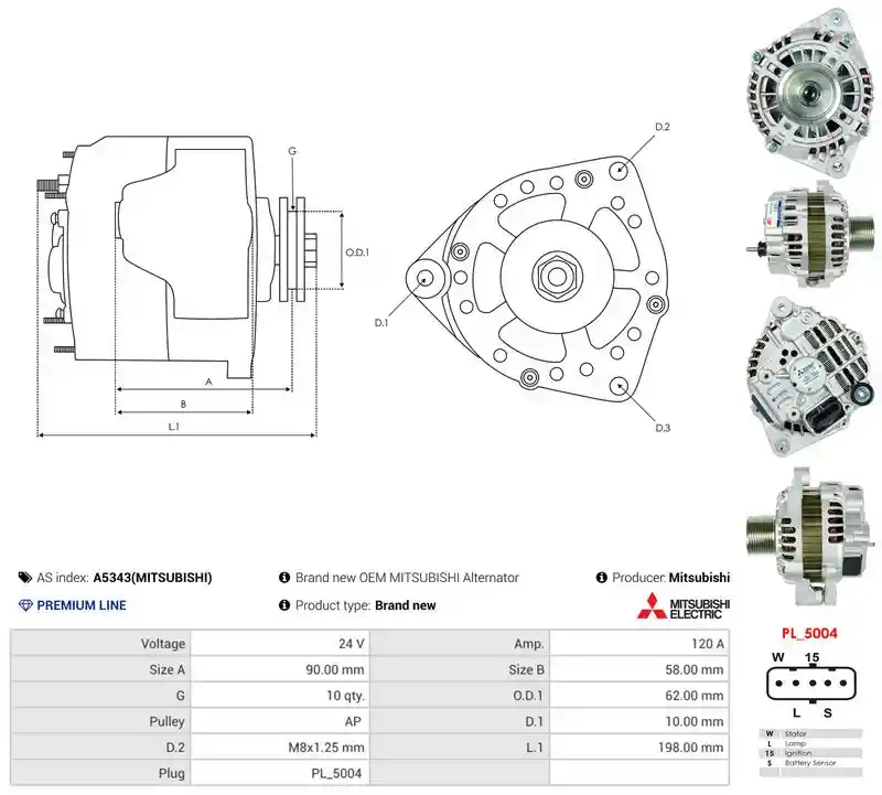 AS-PL A5343(MITSUBISHI)