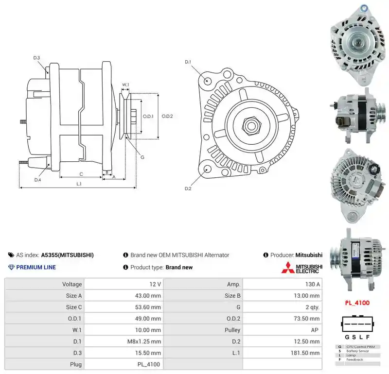AS-PL A5355(MITSUBISHI)