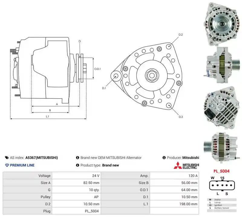 AS-PL A5367(MITSUBISHI)