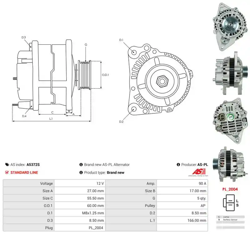 AS-PL A5372S
