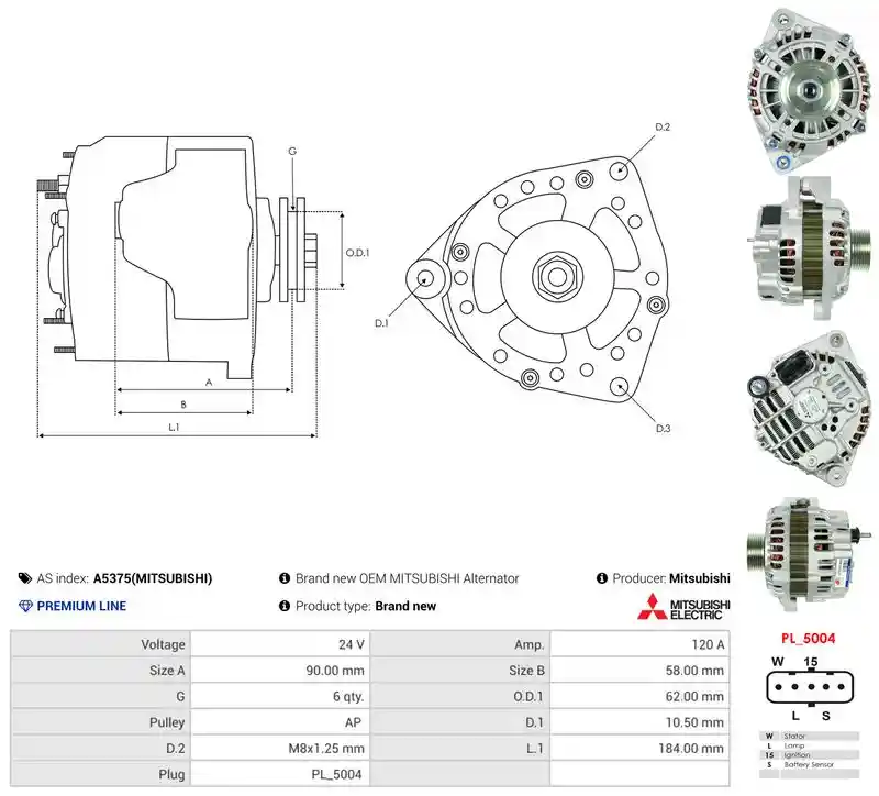 AS-PL A5375(MITSUBISHI)