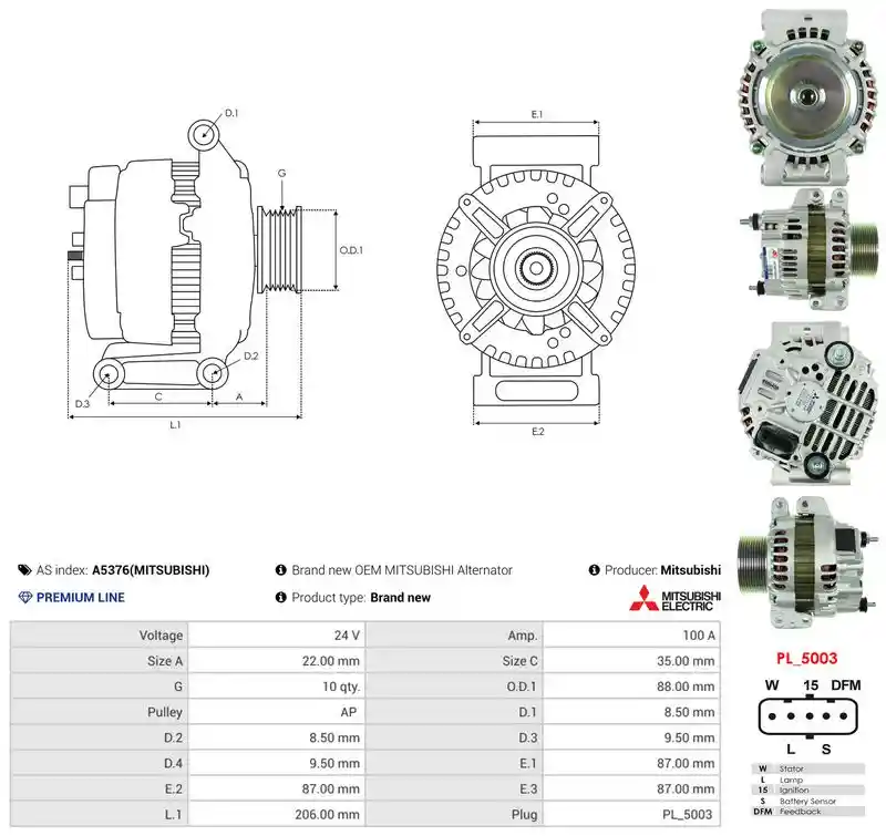 AS-PL A5376(MITSUBISHI)