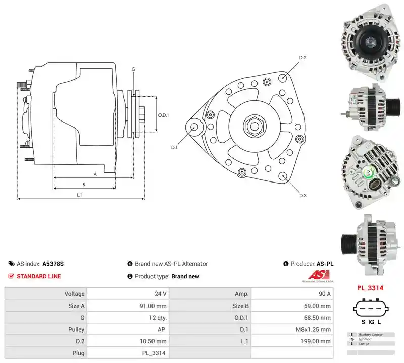 AS-PL A5378S