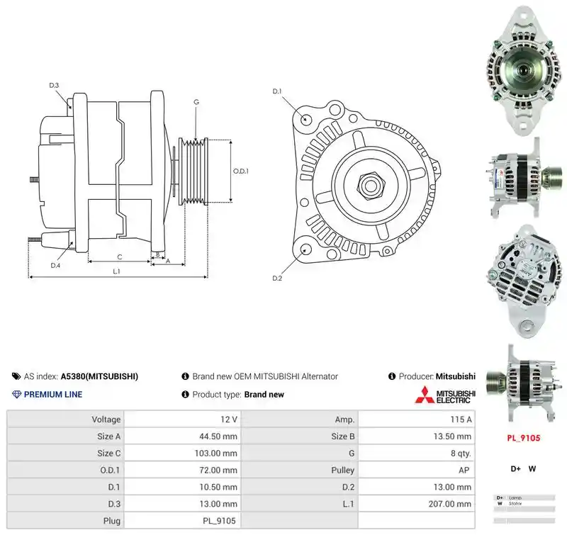 AS-PL A5380(MITSUBISHI)