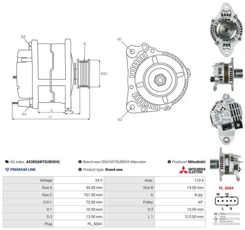 AS-PL A5385(MITSUBISHI)