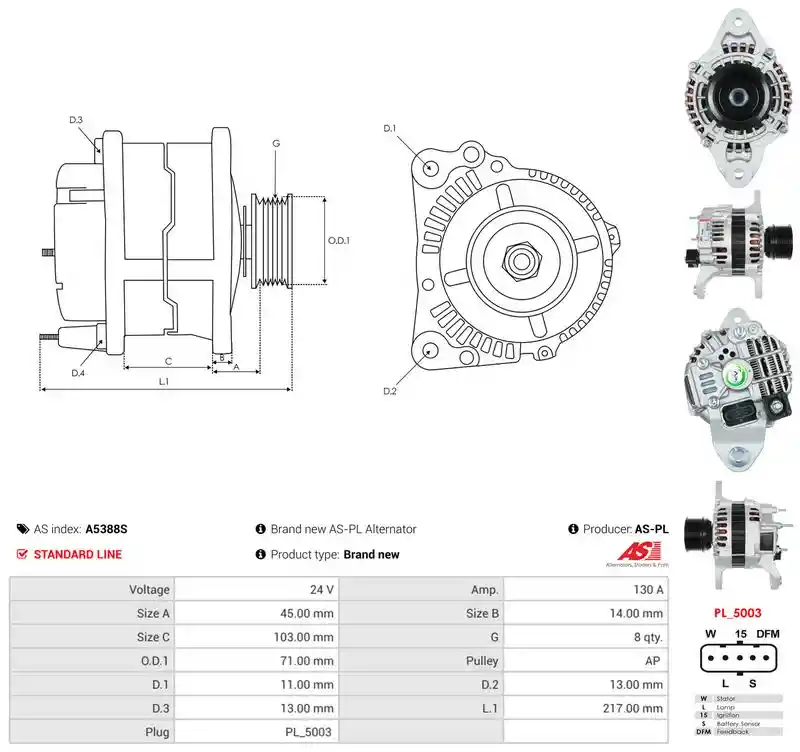 AS-PL A5388S
