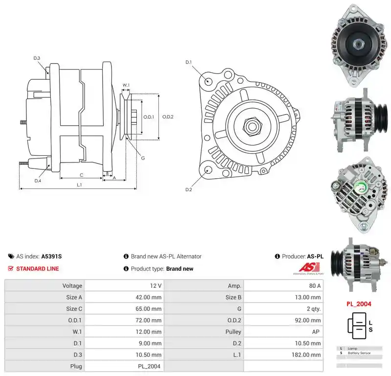 AS-PL A5391S