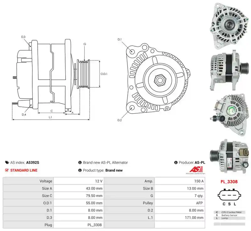 AS-PL A5392S