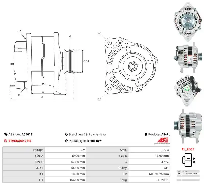 AS-PL A5401S