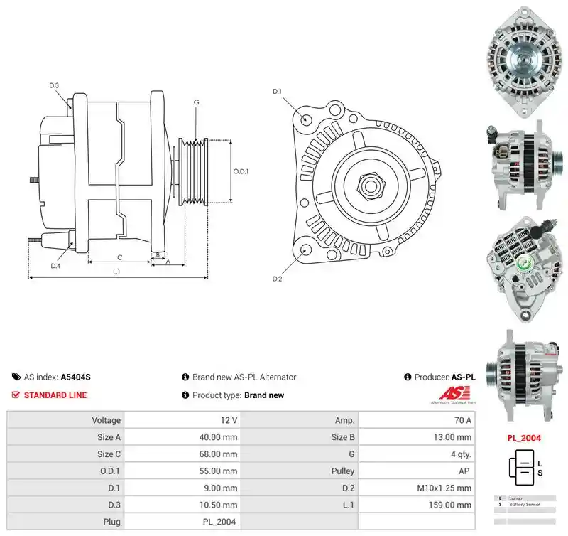 AS-PL A5404S