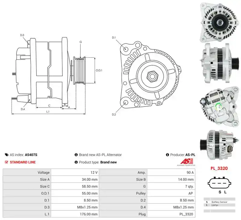 AS-PL A5407S