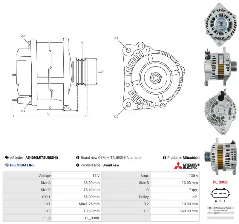 AS-PL A5409(MITSUBISHI)