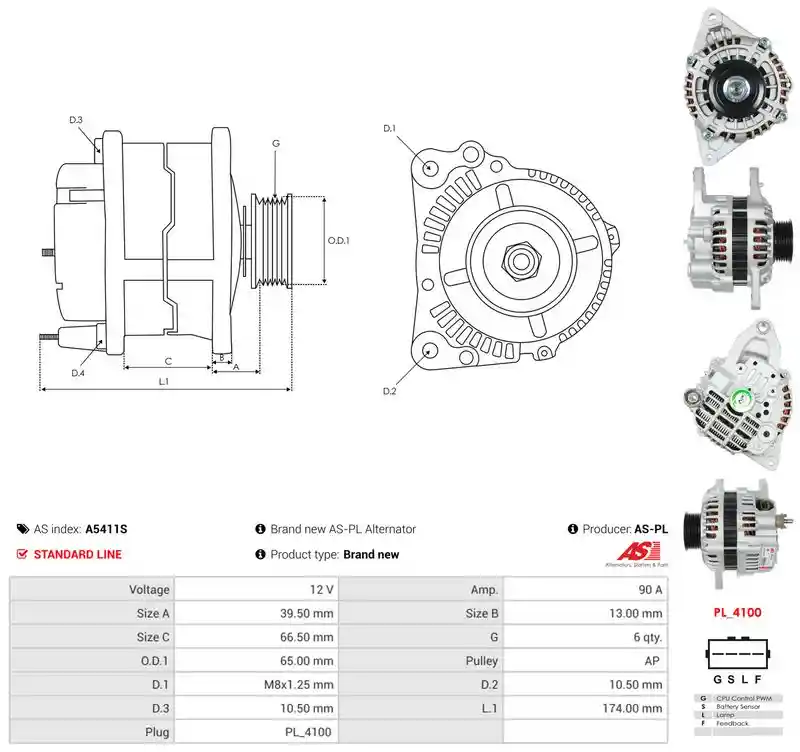 AS-PL A5411S