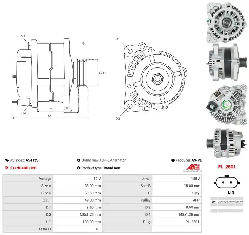AS-PL A5412S