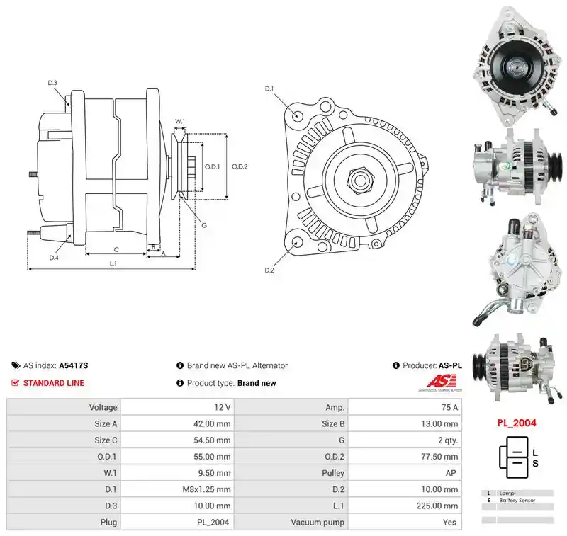 AS-PL A5417S