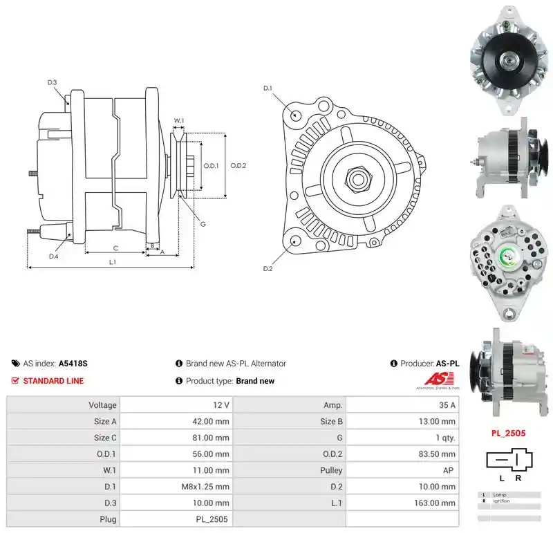 AS-PL A5418S