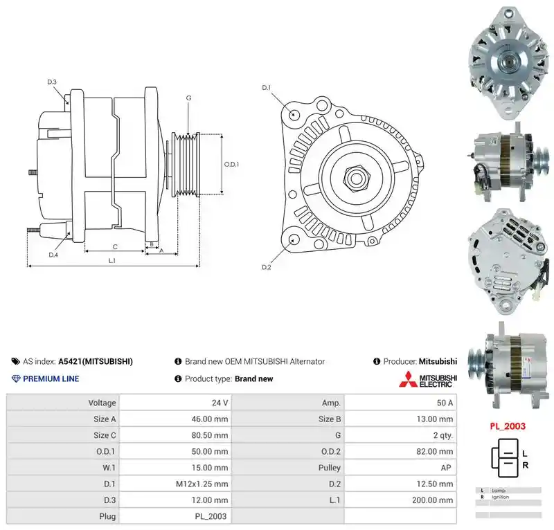 AS-PL A5421(MITSUBISHI)