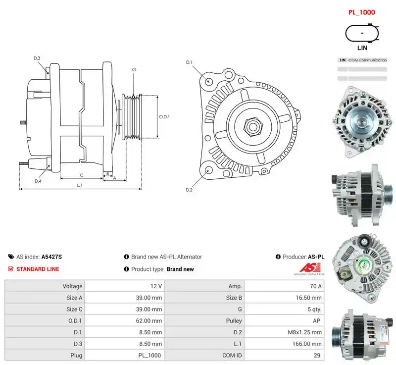 AS-PL A5427S