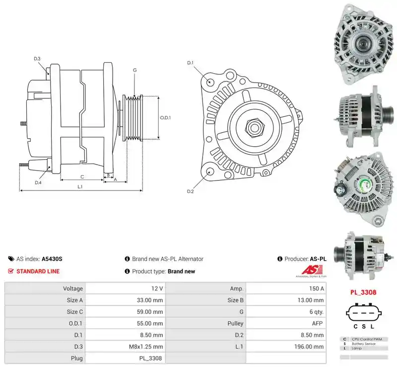 AS-PL A5430S