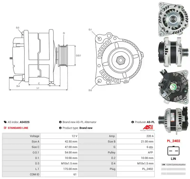 AS-PL A5432S