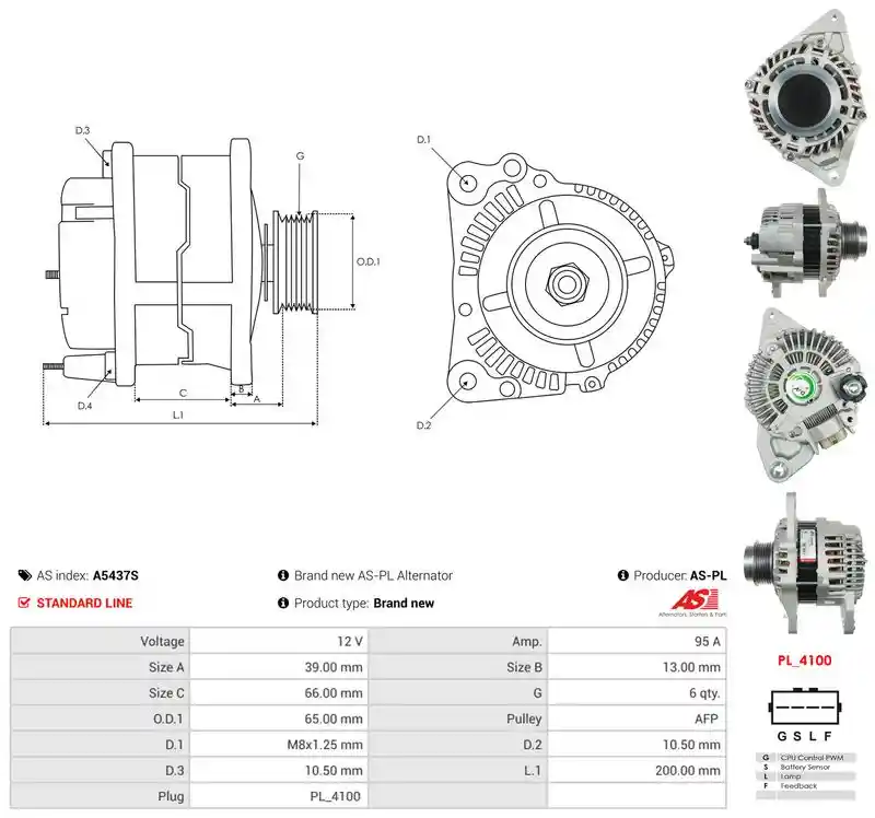 AS-PL A5437S AS-PL A5437S