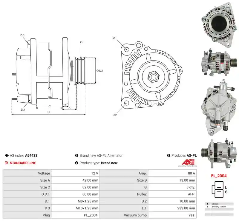 AS-PL A5443S