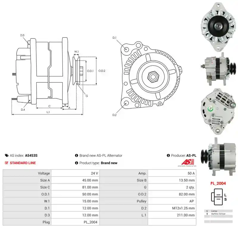 AS-PL A5453S