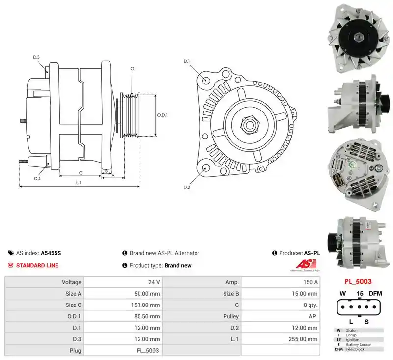 AS-PL A5455S