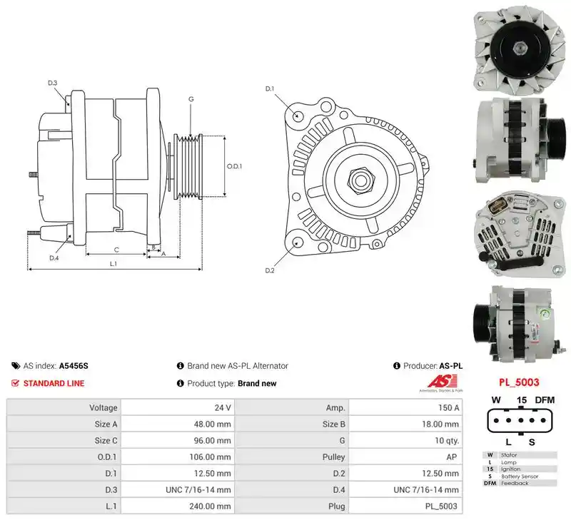 AS-PL A5456S