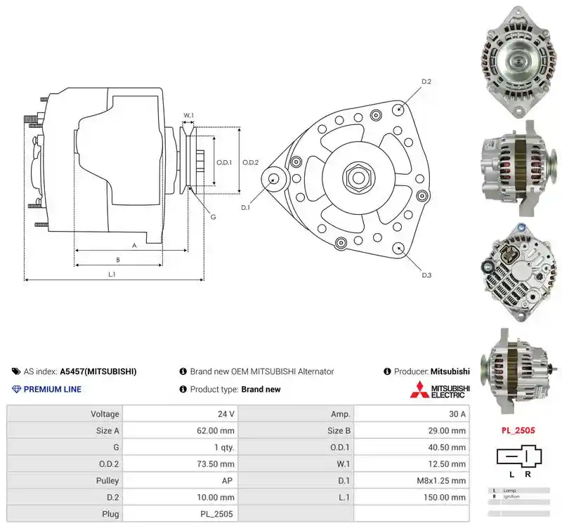 AS-PL A5457(MITSUBISHI)