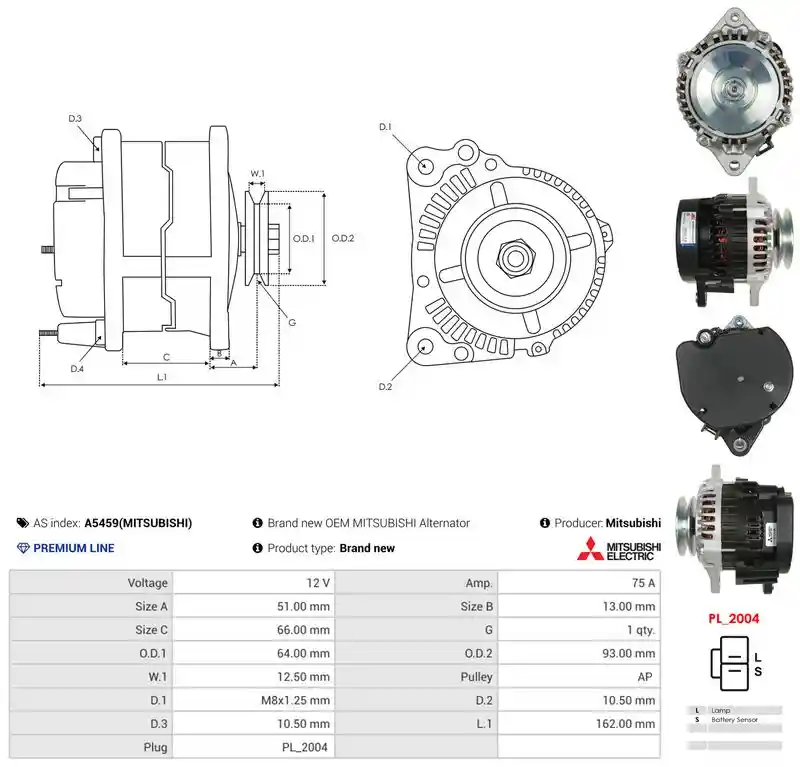 AS-PL A5459(MITSUBISHI)