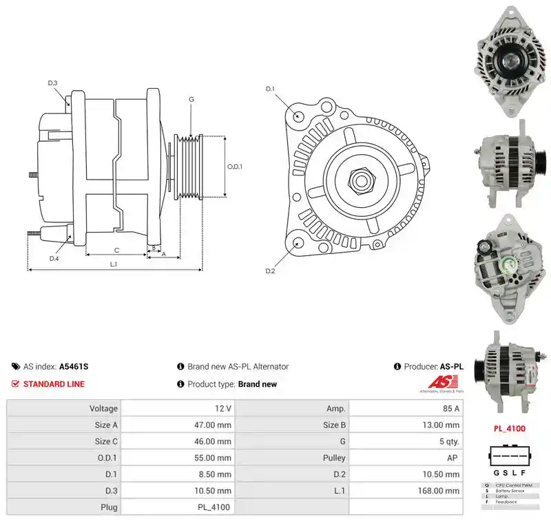 AS-PL A5461S