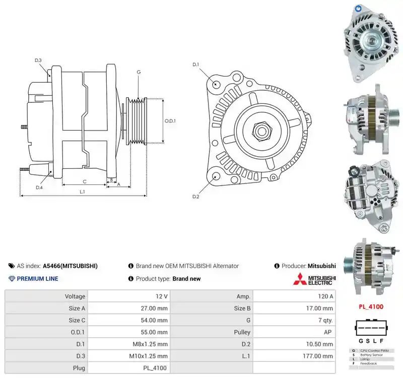 AS-PL A5466(MITSUBISHI)