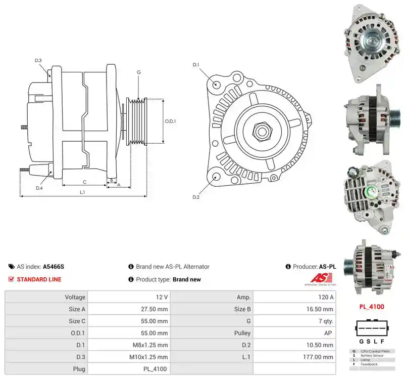 AS-PL A5466S AS-PL A5466S