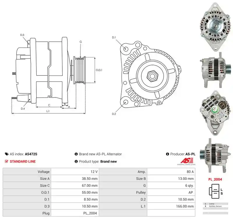 AS-PL A5472S