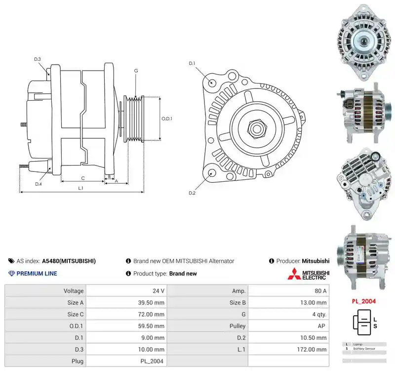 AS-PL A5480(MITSUBISHI)