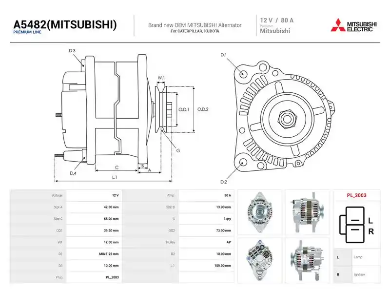 AS-PL A5482(MITSUBISHI)