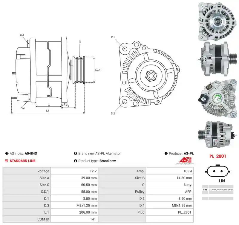 AS-PL A5484S