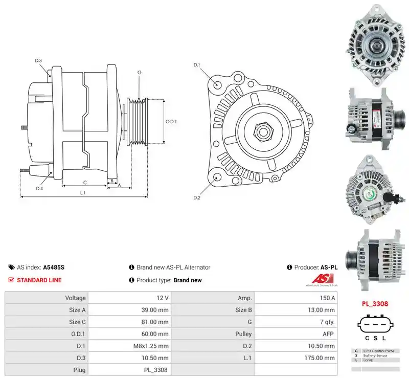 AS-PL A5485S
