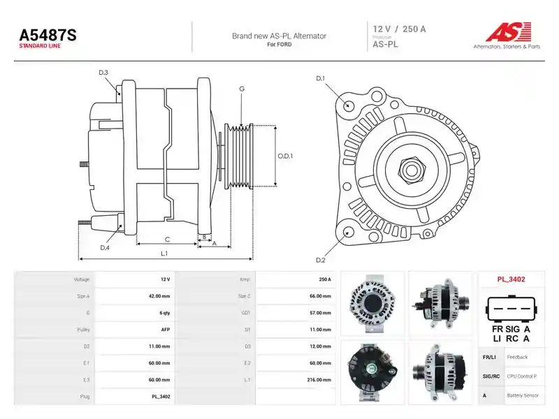 AS-PL A5487S