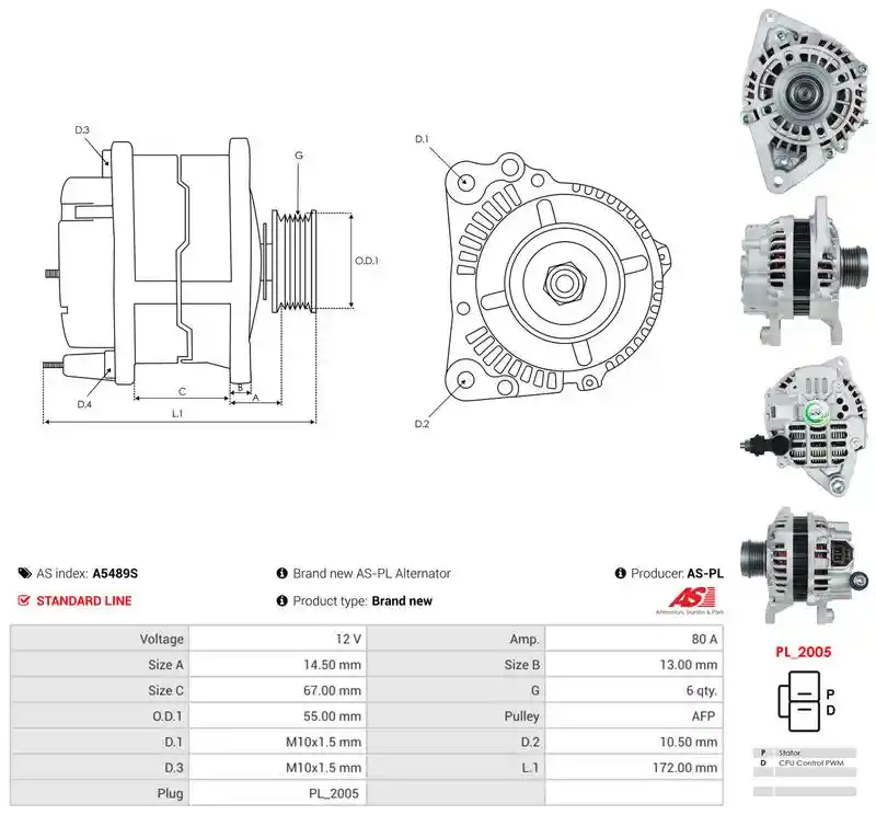 AS-PL A5489S