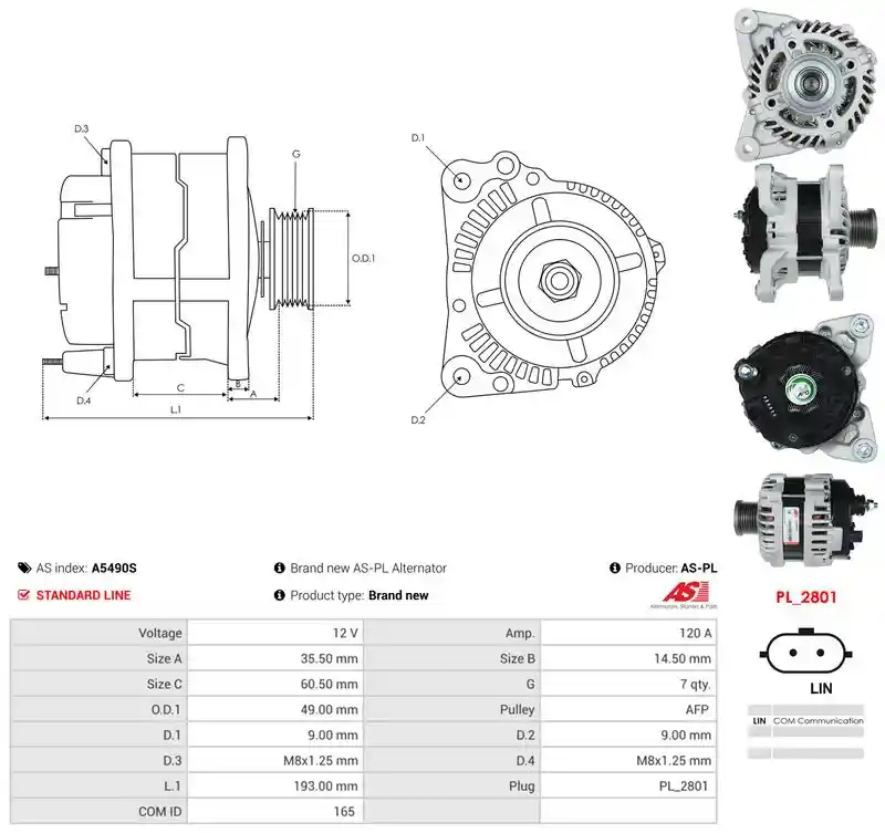 AS-PL A5490S