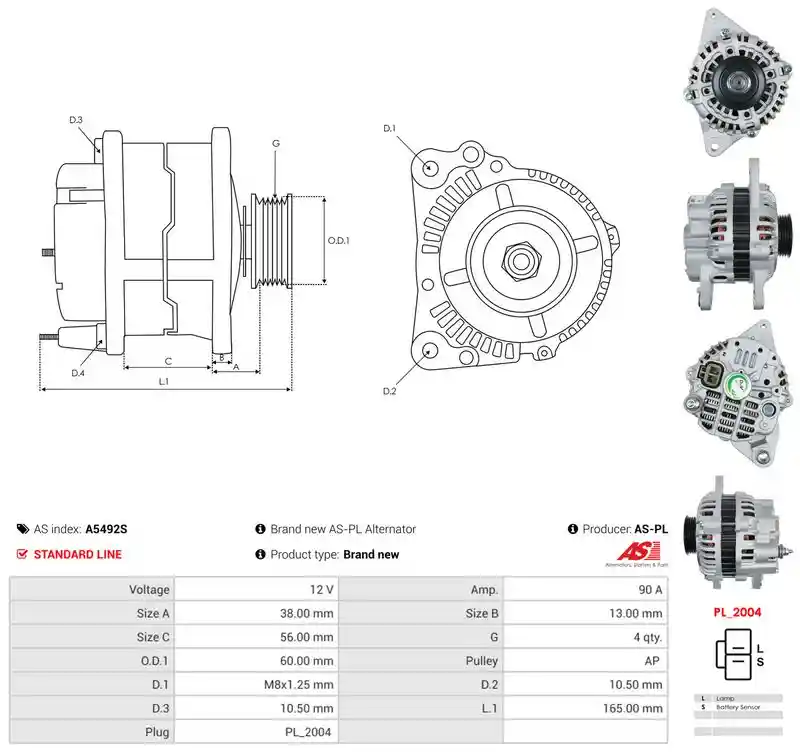 AS-PL A5492S