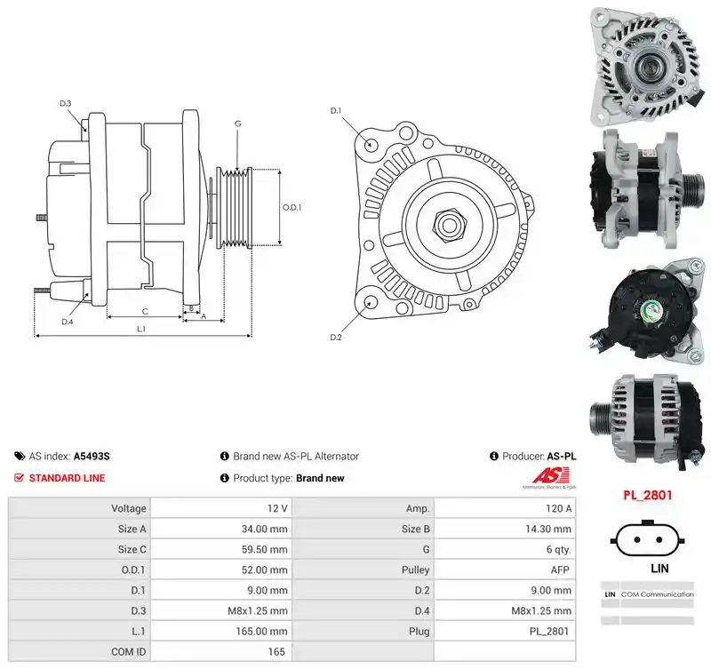 AS-PL A5493S