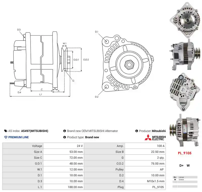 AS-PL A5497(MITSUBISHI)