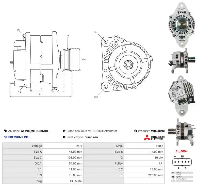 AS-PL A5498(MITSUBISHI)