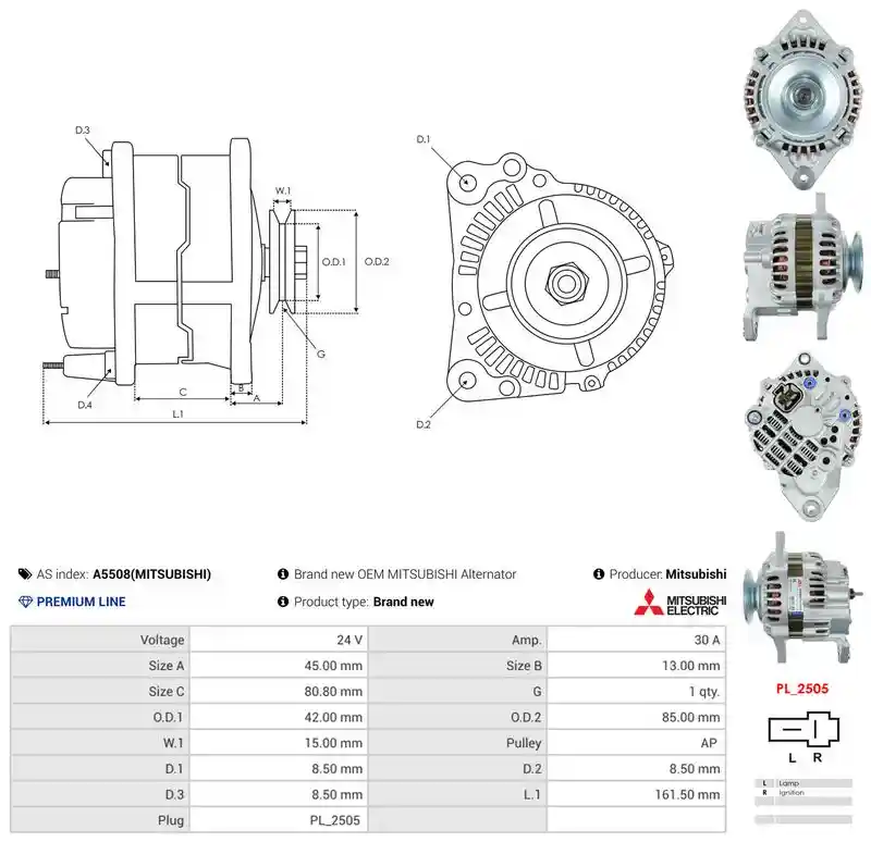 AS-PL A5508(MITSUBISHI)