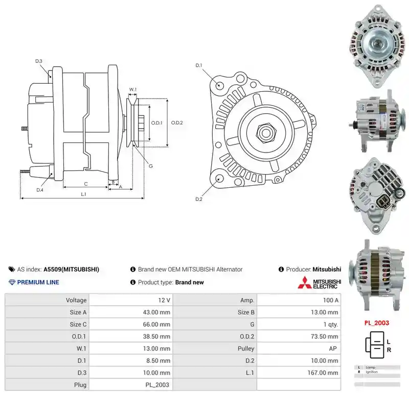 AS-PL A5509(MITSUBISHI)