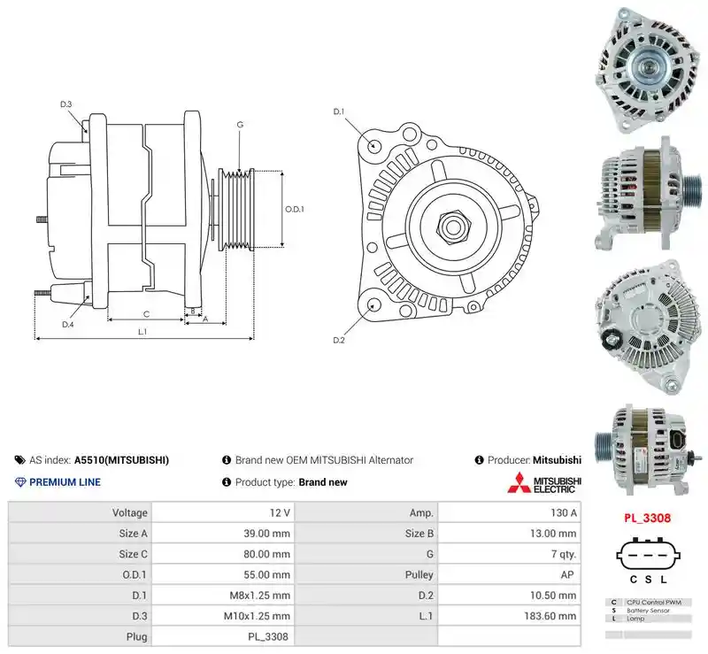AS-PL A5510(MITSUBISHI)