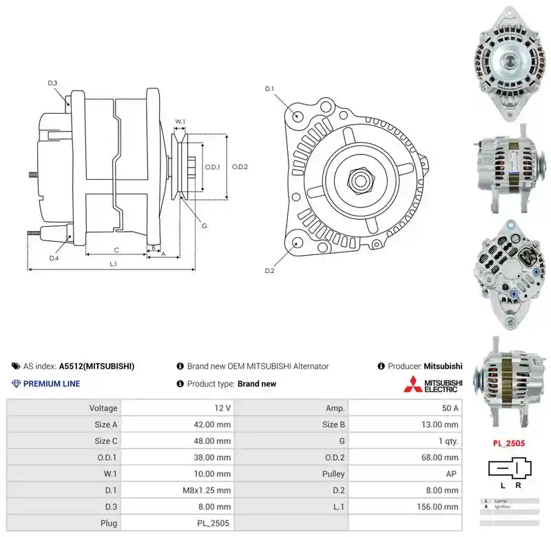 AS-PL A5512(MITSUBISHI)